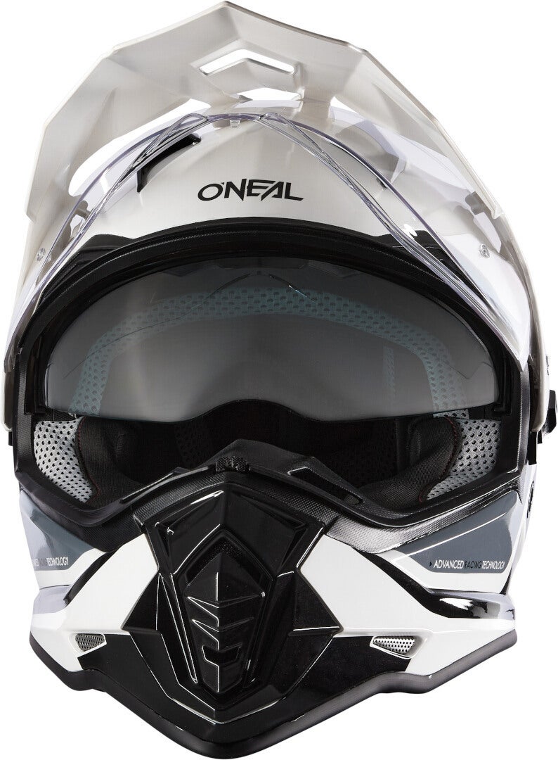 Oneal Sierra R Casque de motocross Blanc/Gris/Noir L (59/60) Figure 3