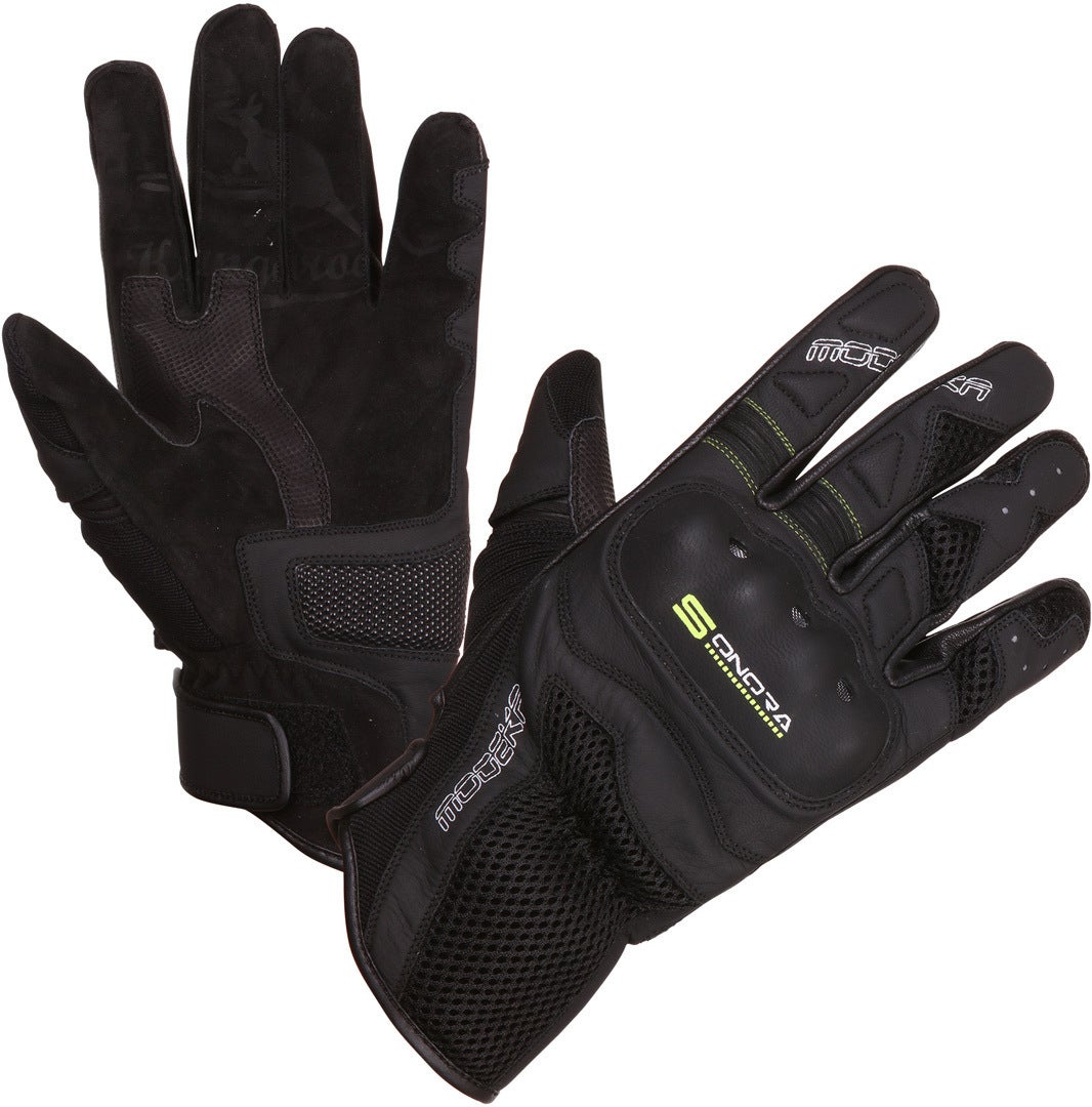 Modeka Sonora Motorrad Handschuhe schwarz/neon 10 Abbildung 1