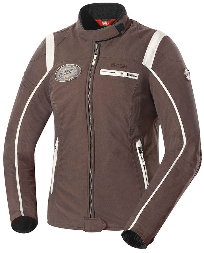 IXS Ridley Veste Textile Mesdames Marron/blanc XXL Figure 1