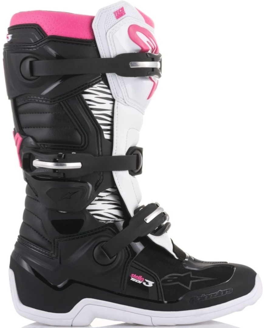 Alpinestars Stella Tech 3 Cizme de motocross pentru doamne Negru/roz 6 (37) Figura 5