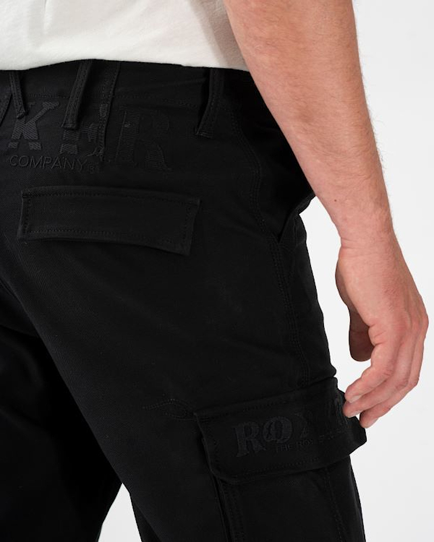 Rokker Black Jack Cargo Motorrad Textilhose 30 L36 Abbildung 3