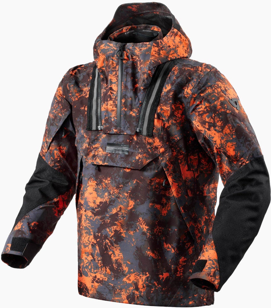 Revit Blackwater 2 H2O Giacca Motocross nero/arancione 3XL Figura 1
