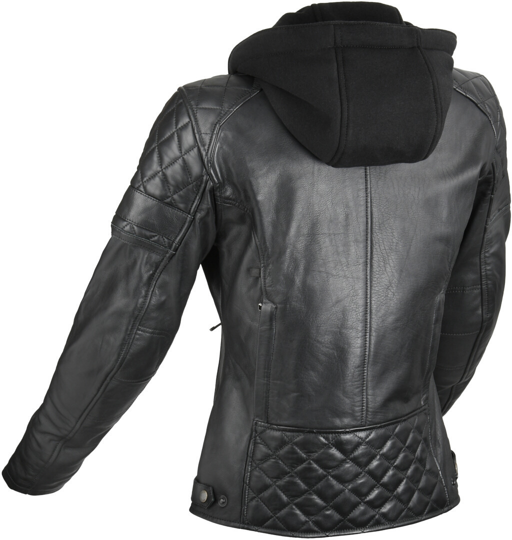 DIFI Jolene 2 Damen Motorrad Lederjacke schwarz M Abbildung 2