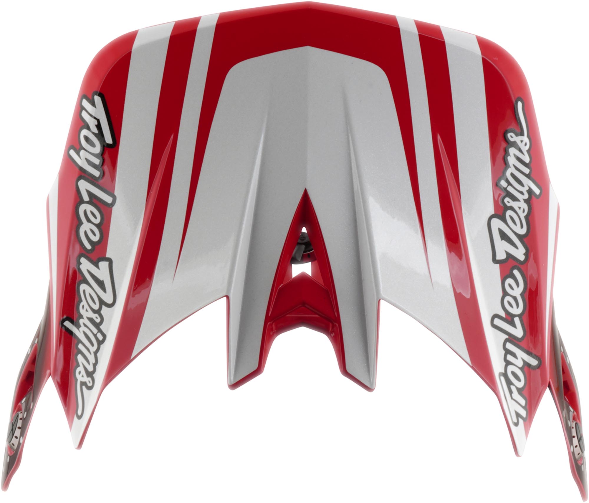 Troy Lee Designs D4 Polyacrylite MIPS The Line Downhill Helm rot/weiß XL (60/61) Abbildung 9
