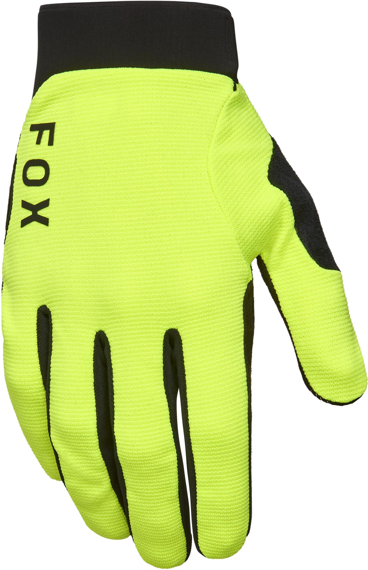 FOX Ranger Gel Cyklistické rukavice černá/žlutá M Obrázek 1