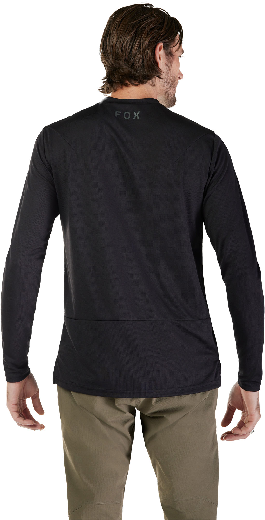 FOX Ranger Fox Head LS Cykeltrøje Sort M Figur 4