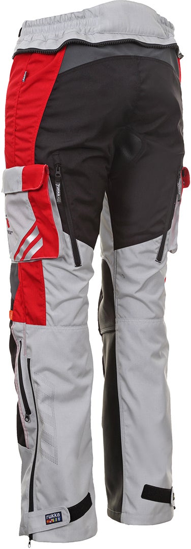 Rukka Offlane Pantalon Textile Moto Gris/Rouge 64 L32 Figure 2