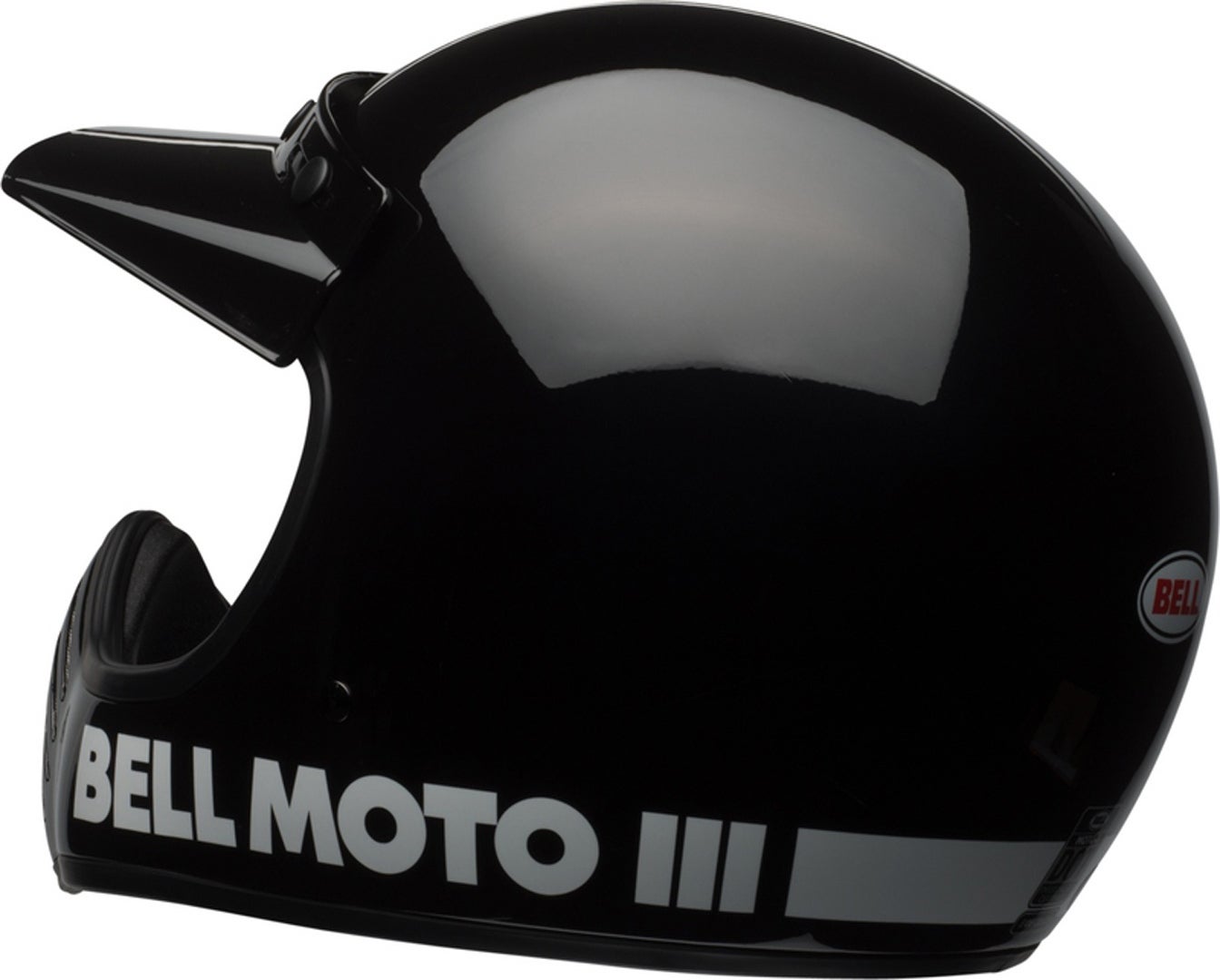 Side view of Bell Moto-3 Classic Motocross Helmet