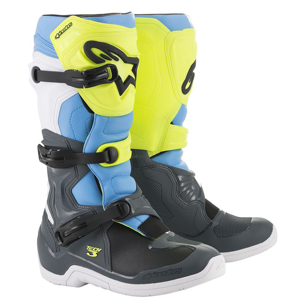 Alpinestars Tech 3 Bottes motocross jaune/gris 6 (39) Figure 1