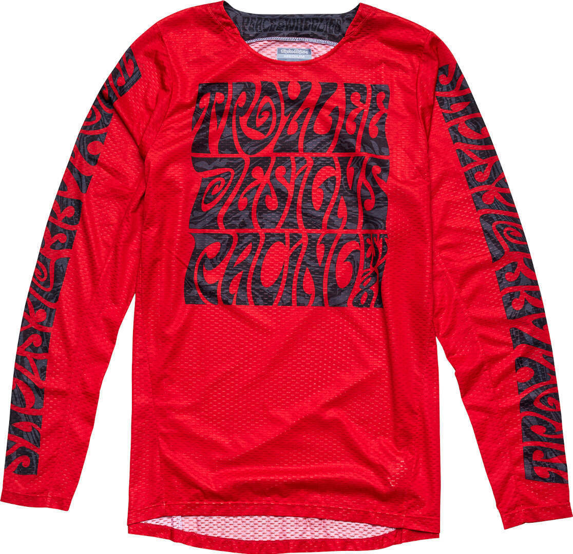 Troy Lee Designs GP Pro Air Manic Monday Motocross trøje rød/sort M Figur 1