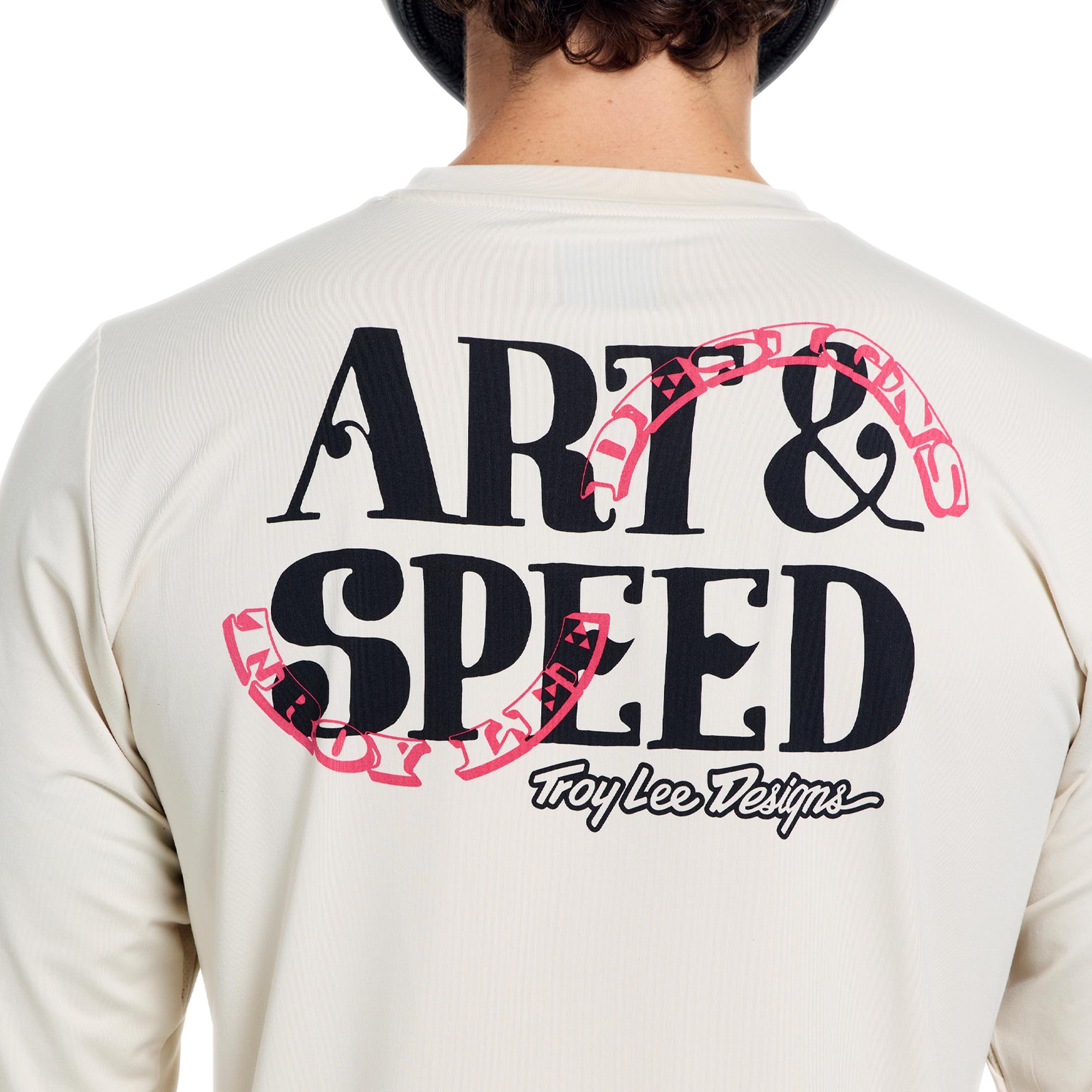 Side view of Troy Lee Designs Ruckus Ride Art & Speed Bicycle Jersey