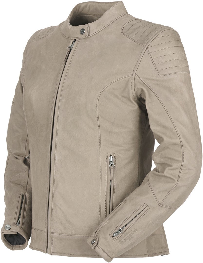 Furygan Debbie Dames Motorfiets Lederen Jas Beige XL Figuur 2