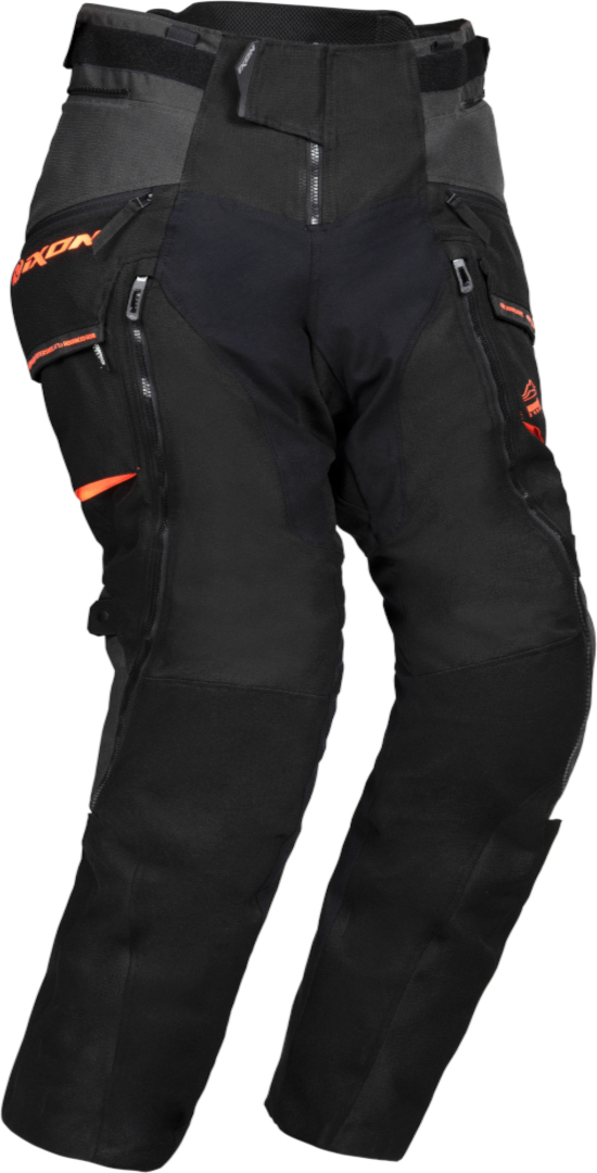 Ixon Ragnar Motorcycle Textile Pants black/orange M Figure 2