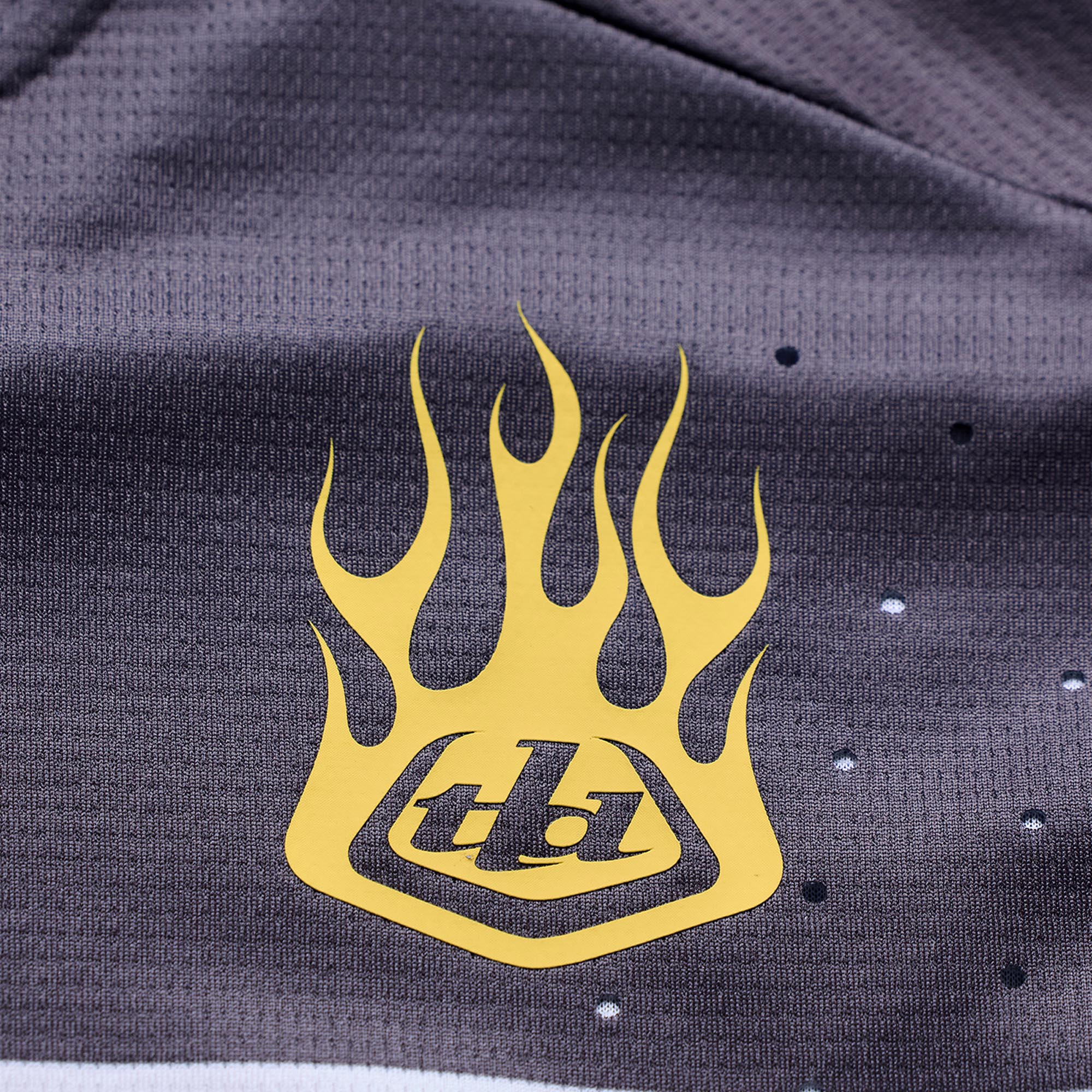Side view of Troy Lee Designs Sprint Pro YO Moto Bicycle Jersey