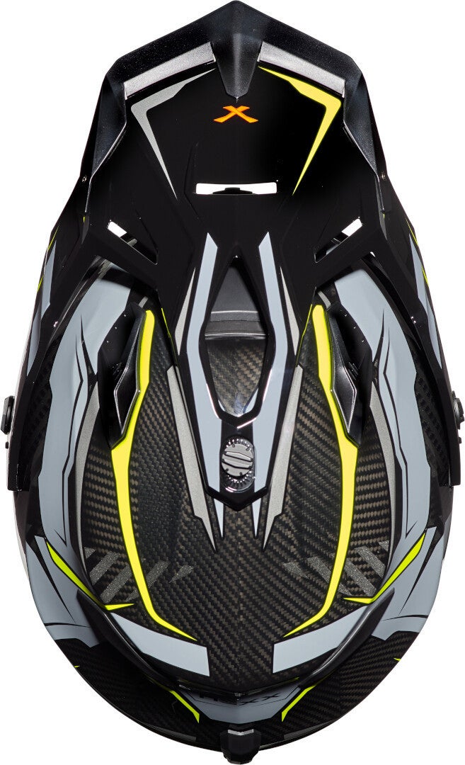 Nexx X.WRL Atika Helm grau/gelb M (57/58) Abbildung 2