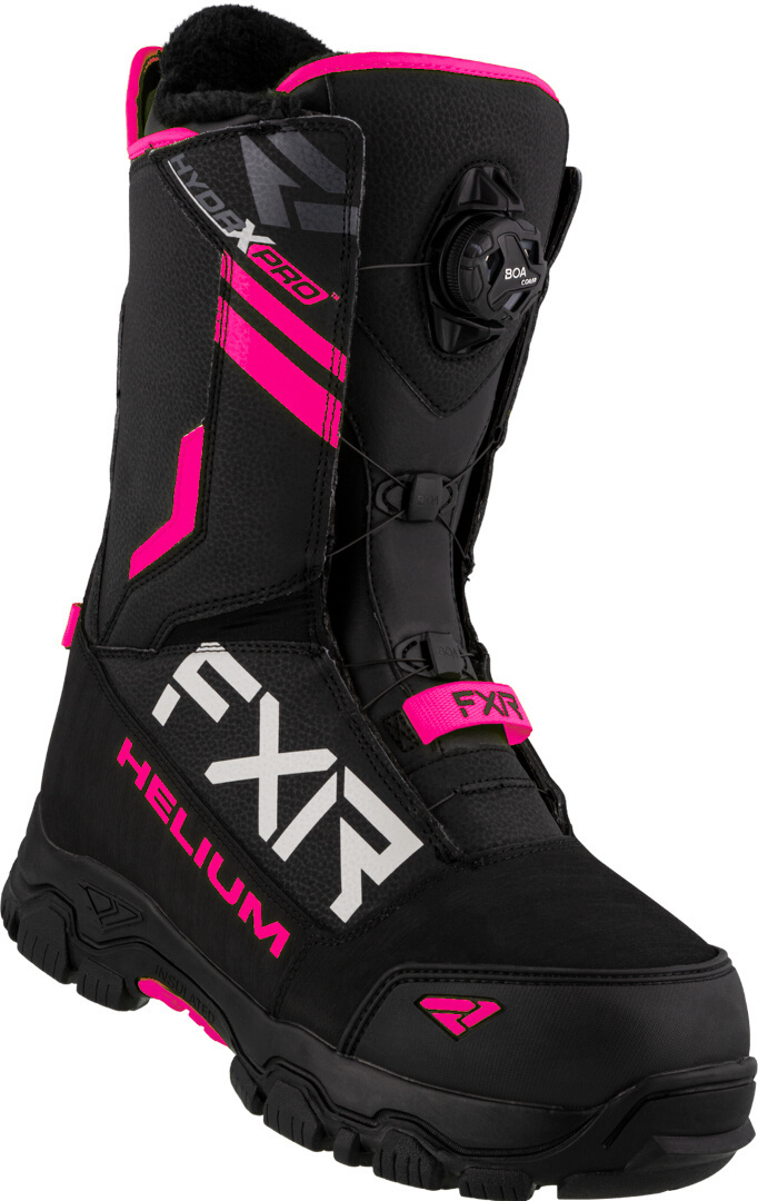 FXR Helium BOA Botas Snowmobile preto/rosa 43 Figura 1