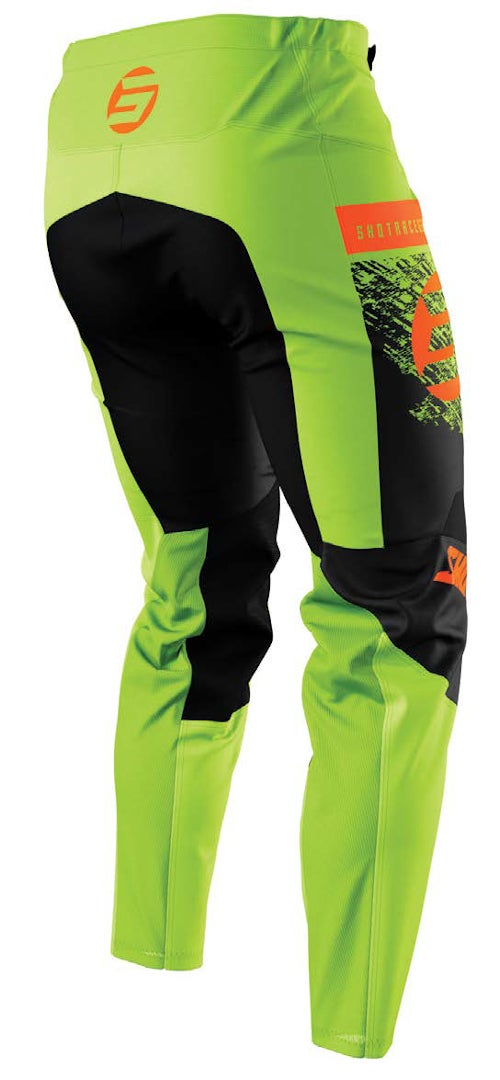 Shot Devo Roll Børn Motocross Bukser grøn/orange 4/5 Figur 2