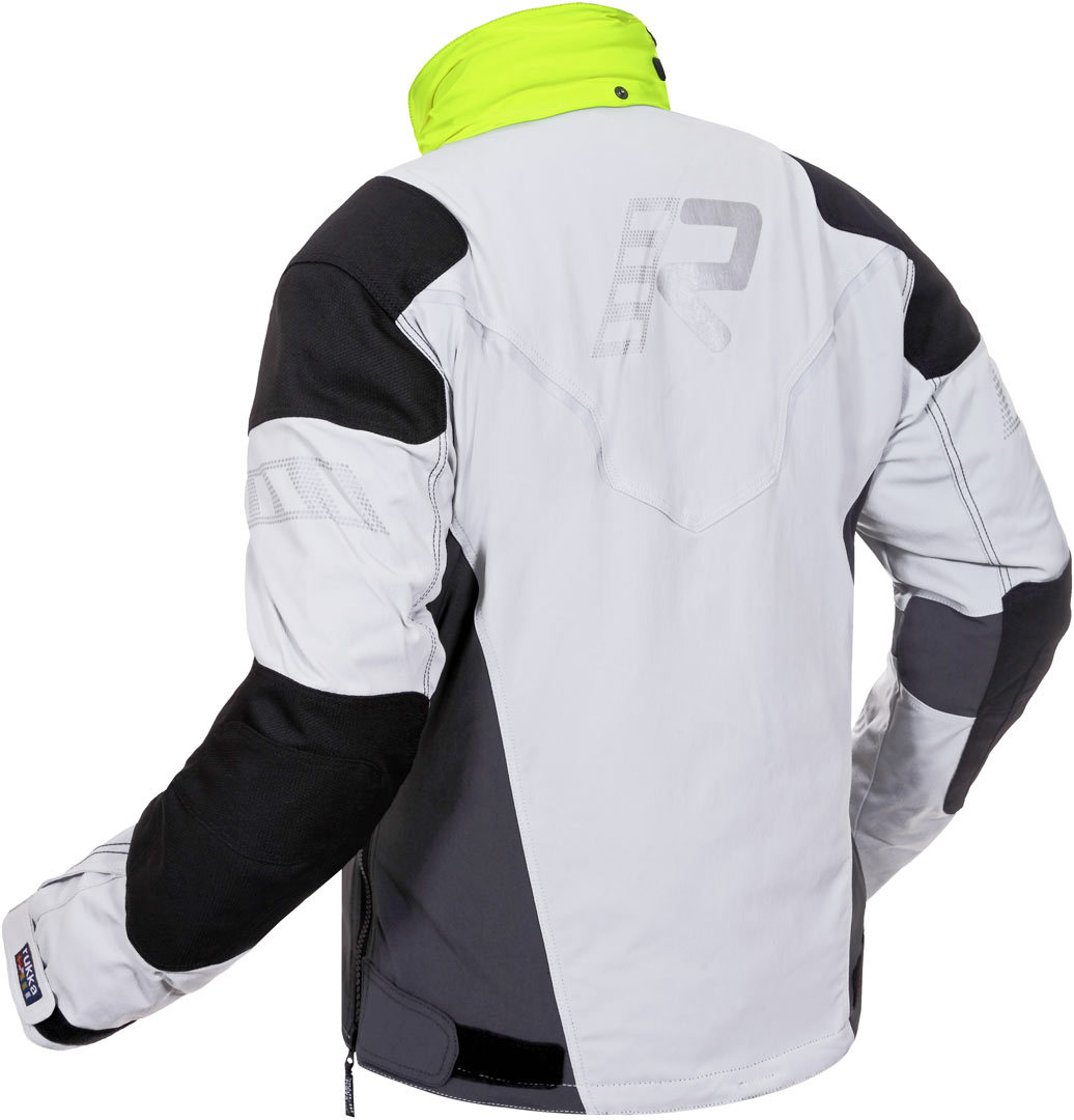 Rukka Elas Chaqueta textil para motocicletas blanco/negro/amarillo 60 Figura 2