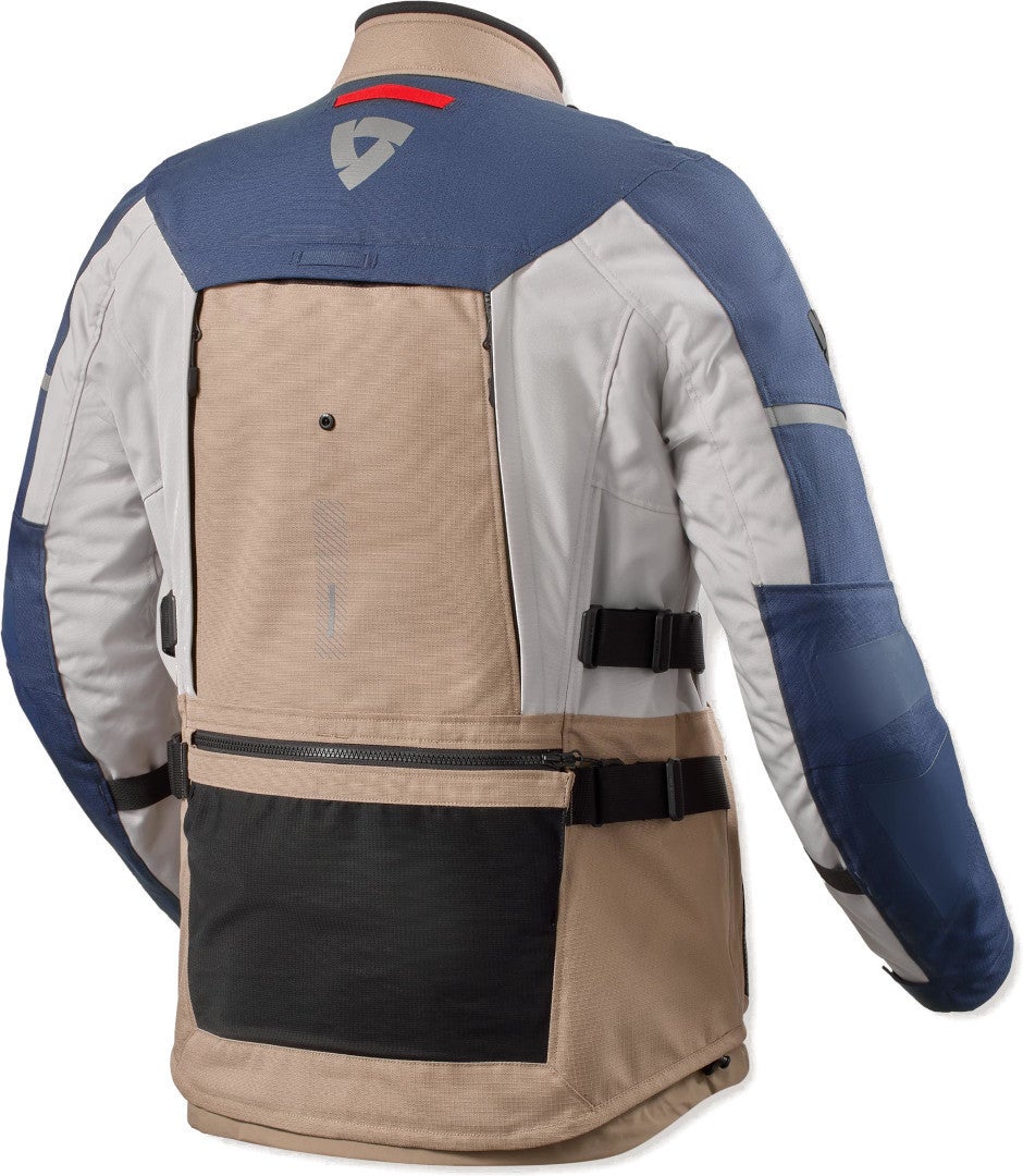 Revit Sand 5 H2O Motorcycle Textile Jacket blue/beige L Figure 2