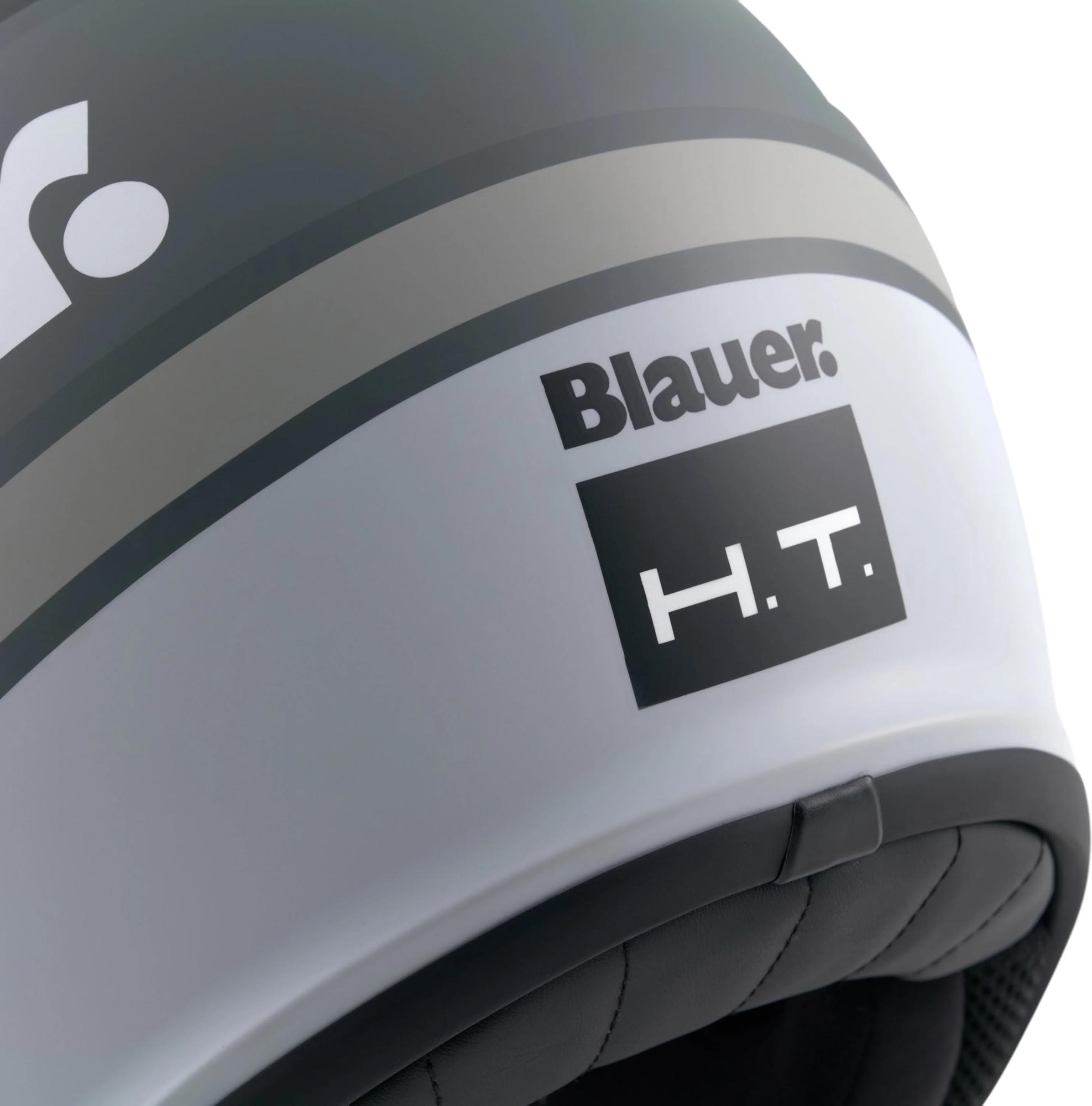 Blauer Pilot 4.0 Jethjelm sort mat/hvid S Figur 6