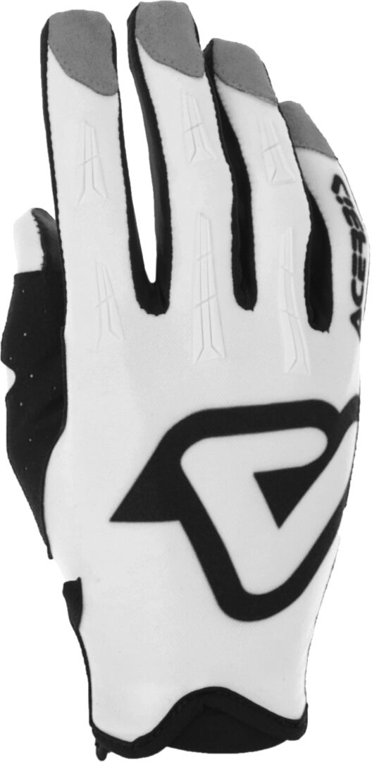 Acerbis MX X-P 2.0 Logo Motocross handsker hvid/sort M Figur 4
