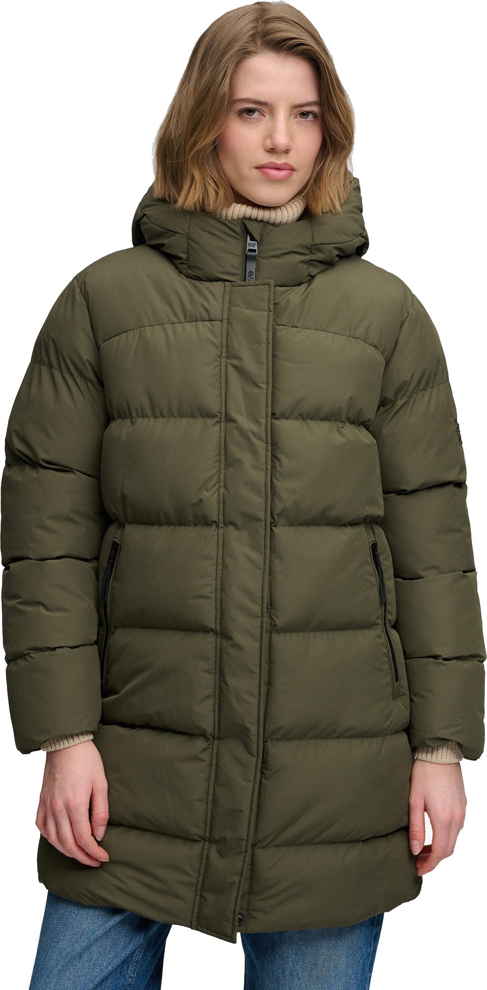 Superdry & Co Sportliche Damen Steppjacke grün/khaki S Abbildung 4