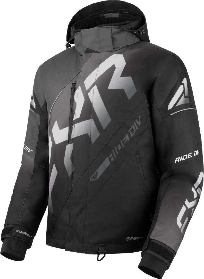 FXR CX 2025 Snowmobile Jacket black/grey L Figure 1