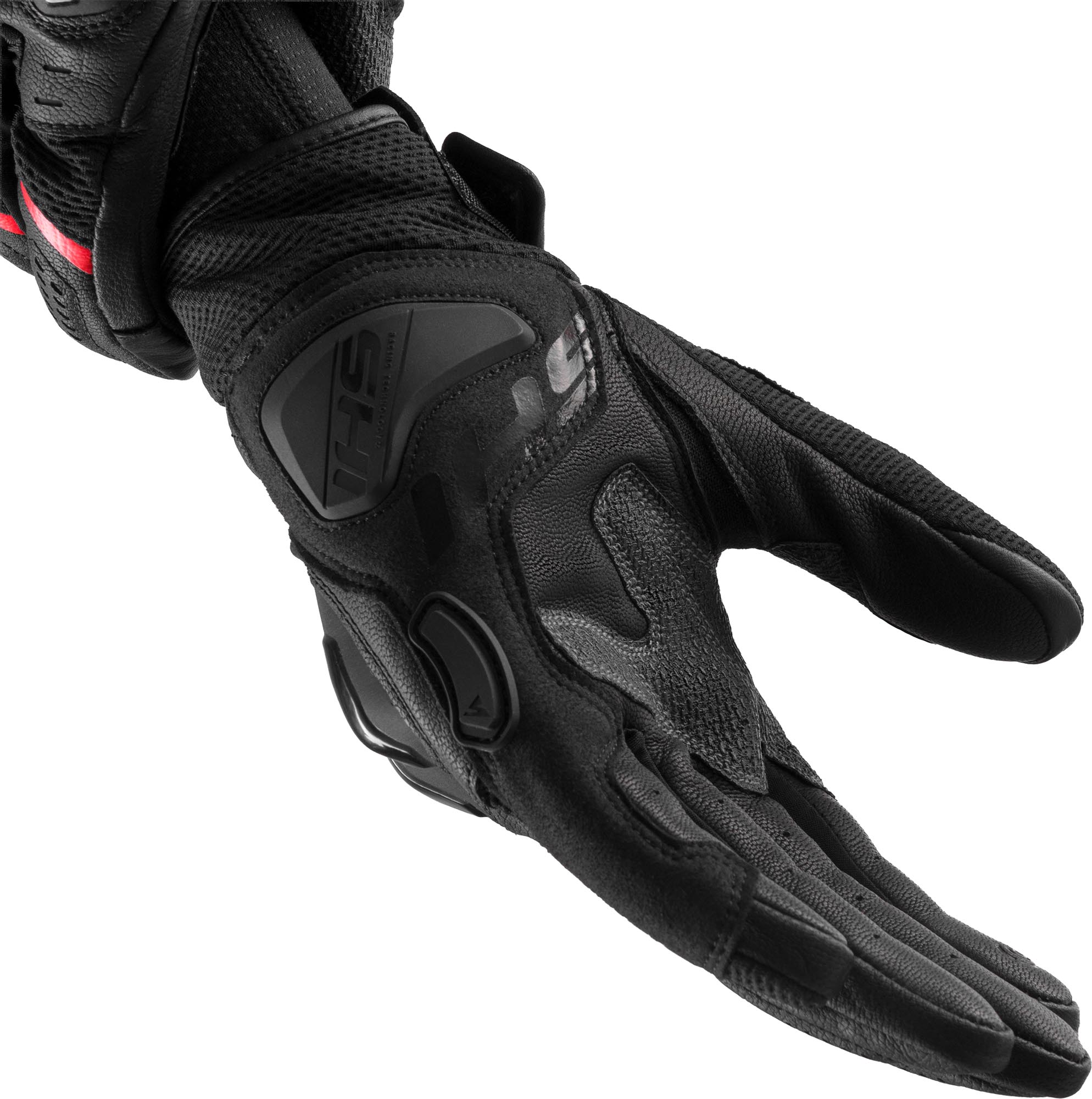 SHIMA Spark 3.0 Motorcykelhandsker sort/rød L Figur 3