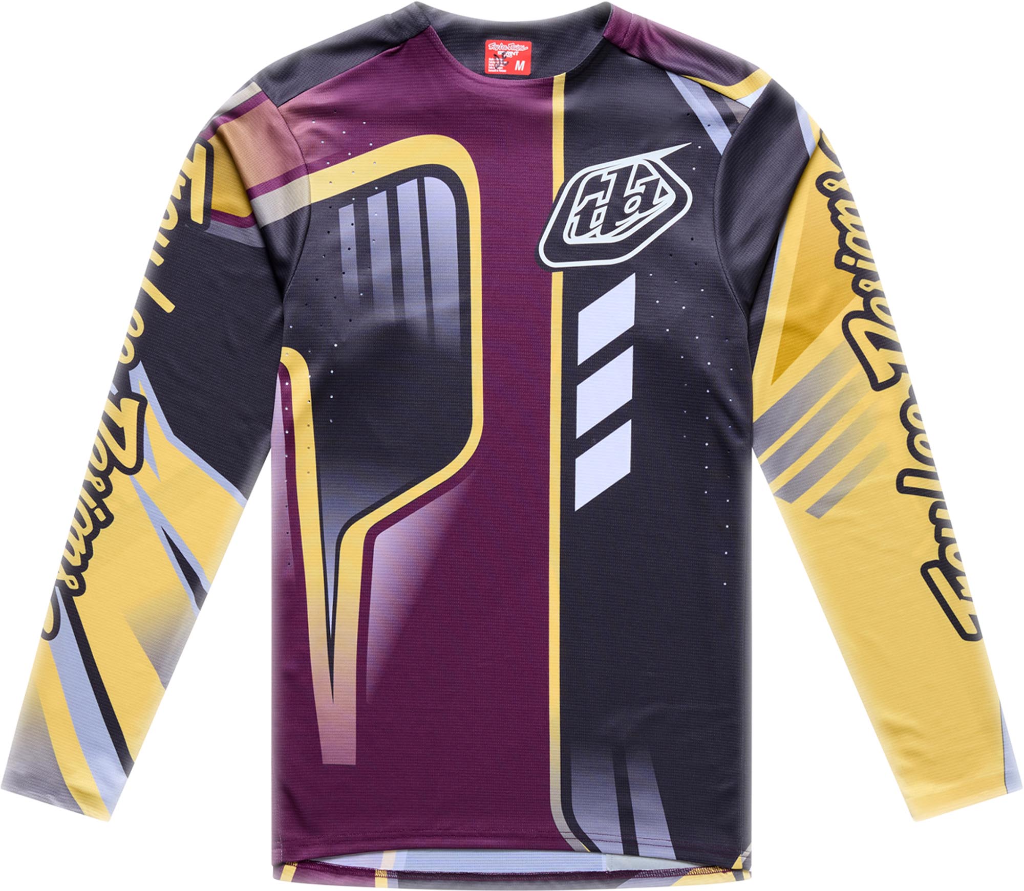 Troy Lee Designs Sprint Pro Lowrider Cykeltrøje sort/lilla/guld XL Figur 1