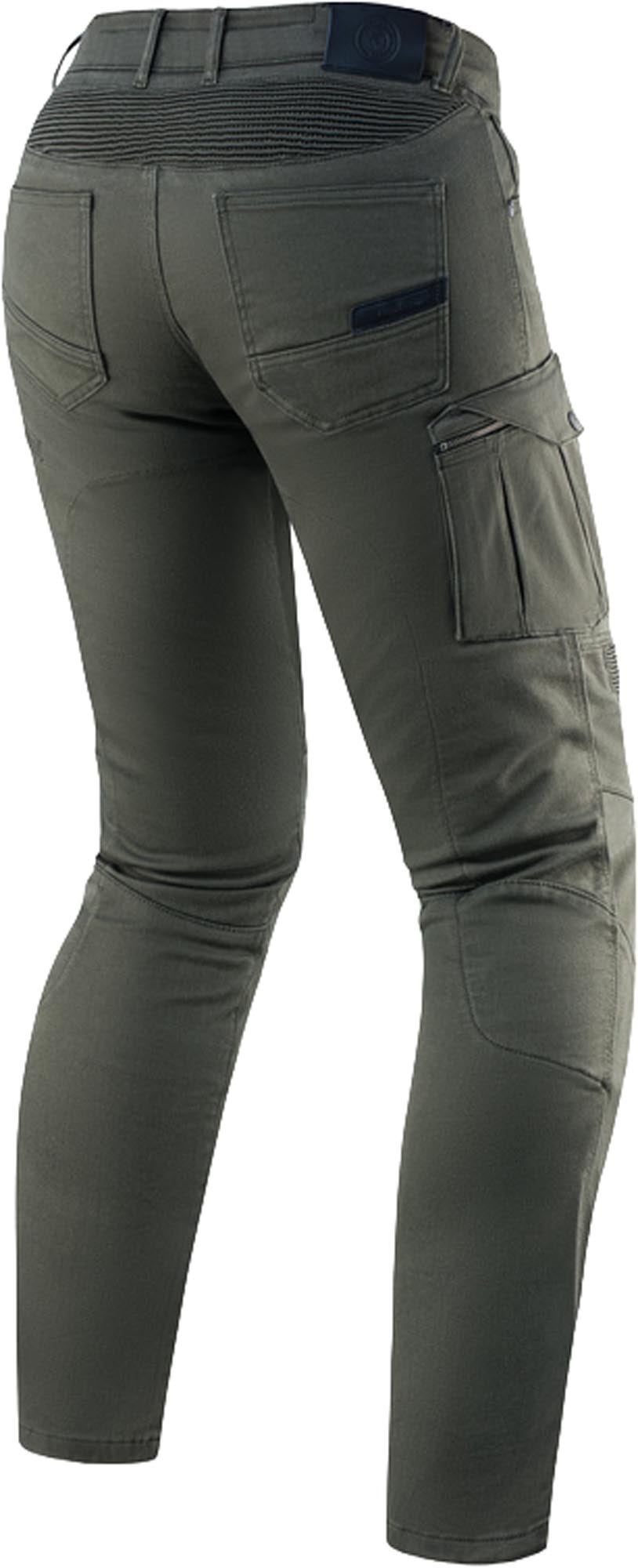 Rebelhorn Vandal Twill Blugi de motocicletă măsline 34/34 Figura 2