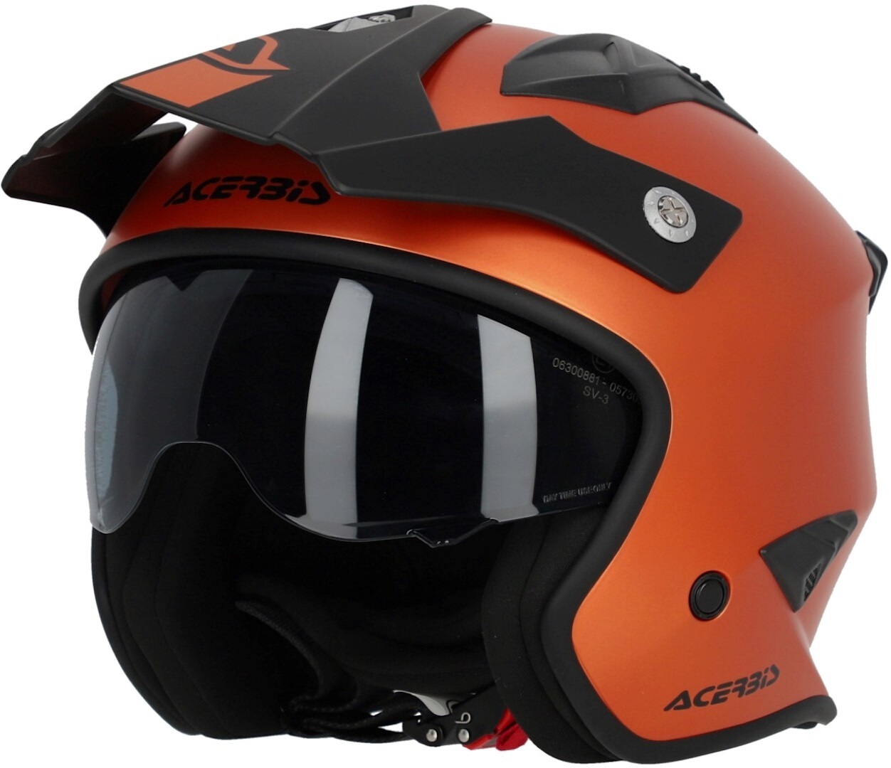Acerbis Aria Metallic Cască cu reacție Orange matt XS (53/54) Figura 1