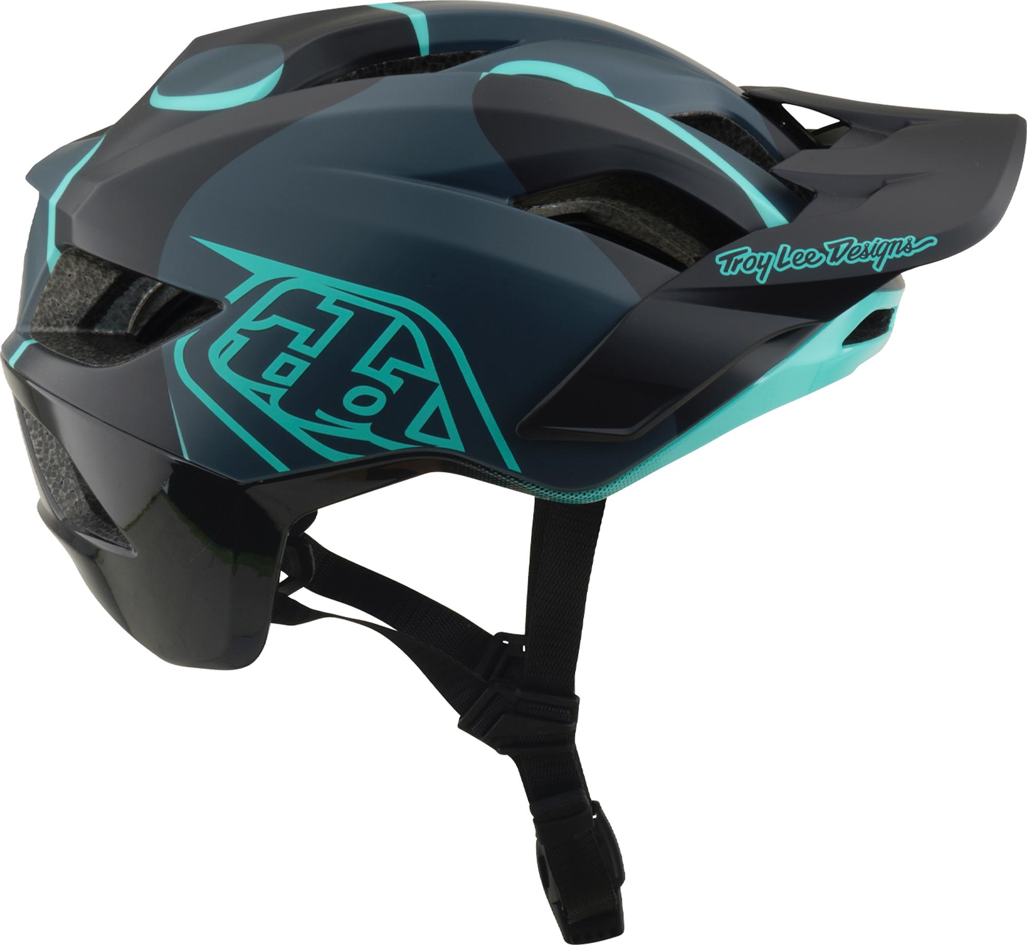 Troy Lee Designs Mips Flowline SE Badge Cască de bicicletă albastru închis/turcoaz XS-S (53/56) Figura 3