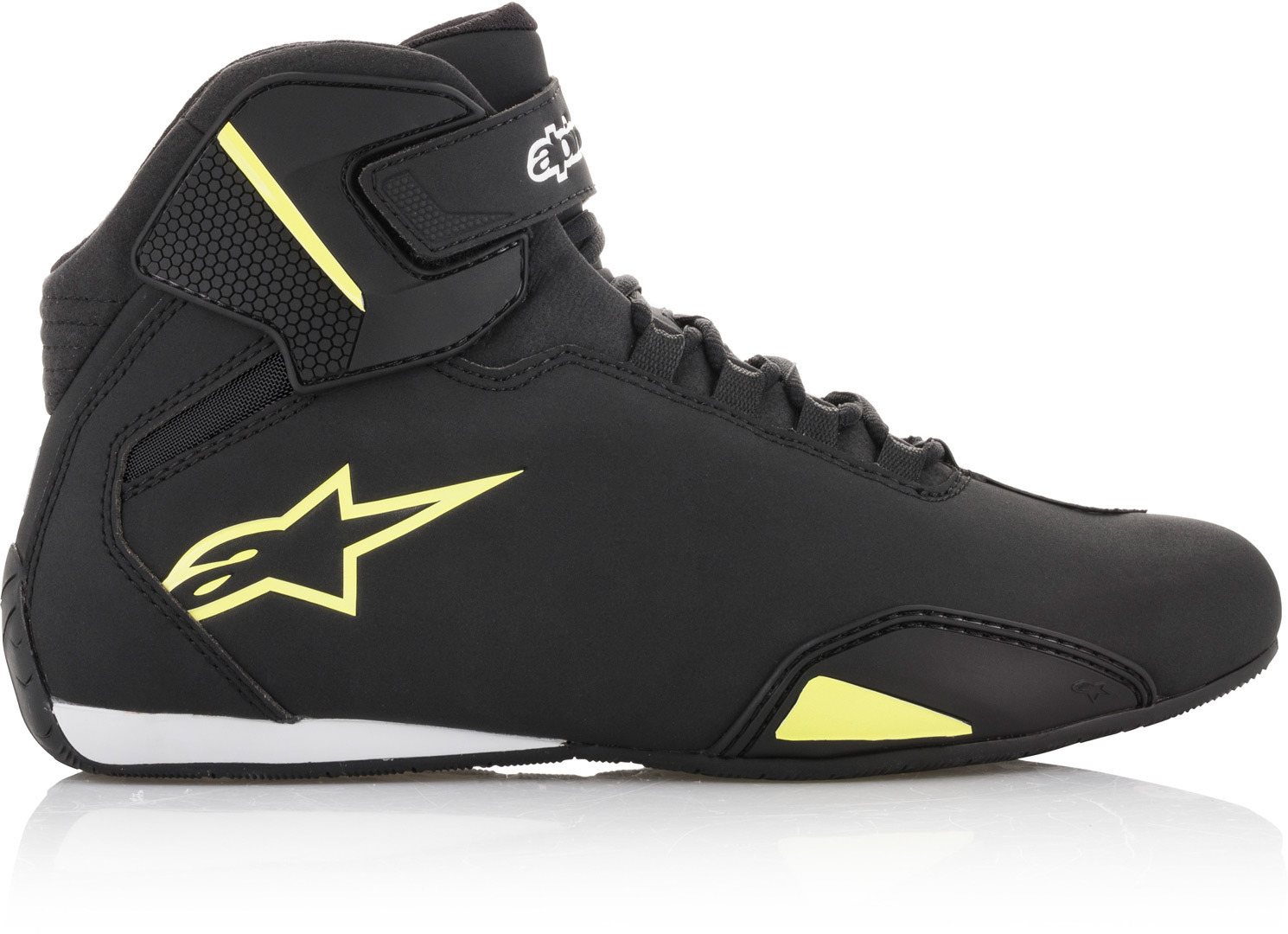 Alpinestars Sektor Motorcykel Skor svart/neongult 39 Figur 4
