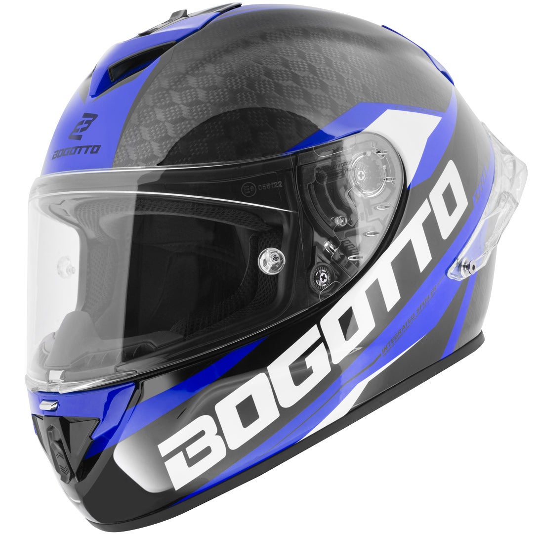 Bogotto FF104 SPN Helm blau/schwarz M Abbildung 6