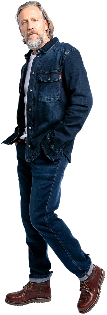 John Doe Ironhead Mechanix XTM Džíny tmavě modrá 36 L36 Obrázek 6