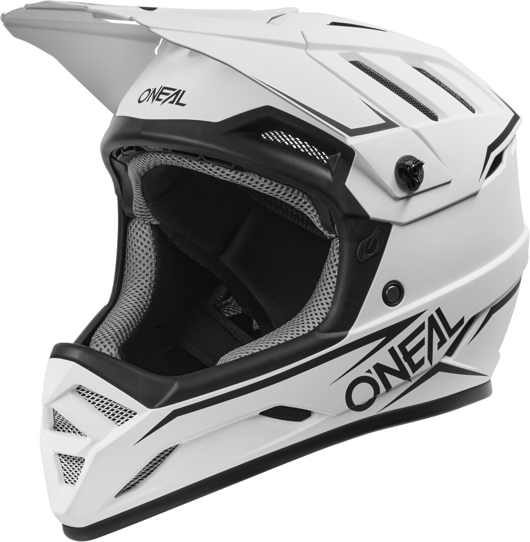 Oneal Backflip Solid Casco da discesa bianco opaco M (57/58) Figura 1