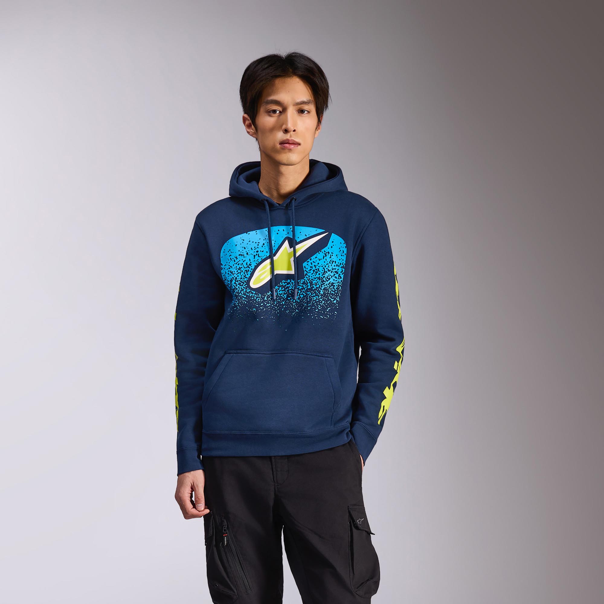 Alpinestars Obsessed Hoodie blue M Figure 4