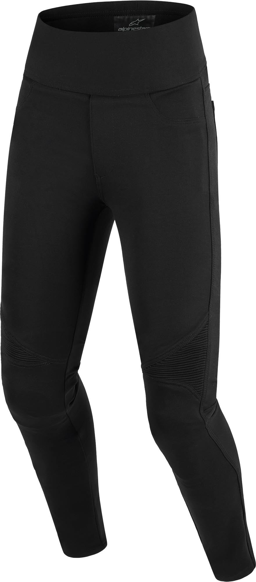 Alpinestars Women's Black Stella Flex-Ast Cargo Motorcycle Leggings