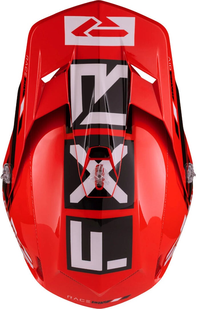 FXR Clutch CX Pro MIPS Casco Motocross rosso/nero/bianco M (57/58) Figura 3
