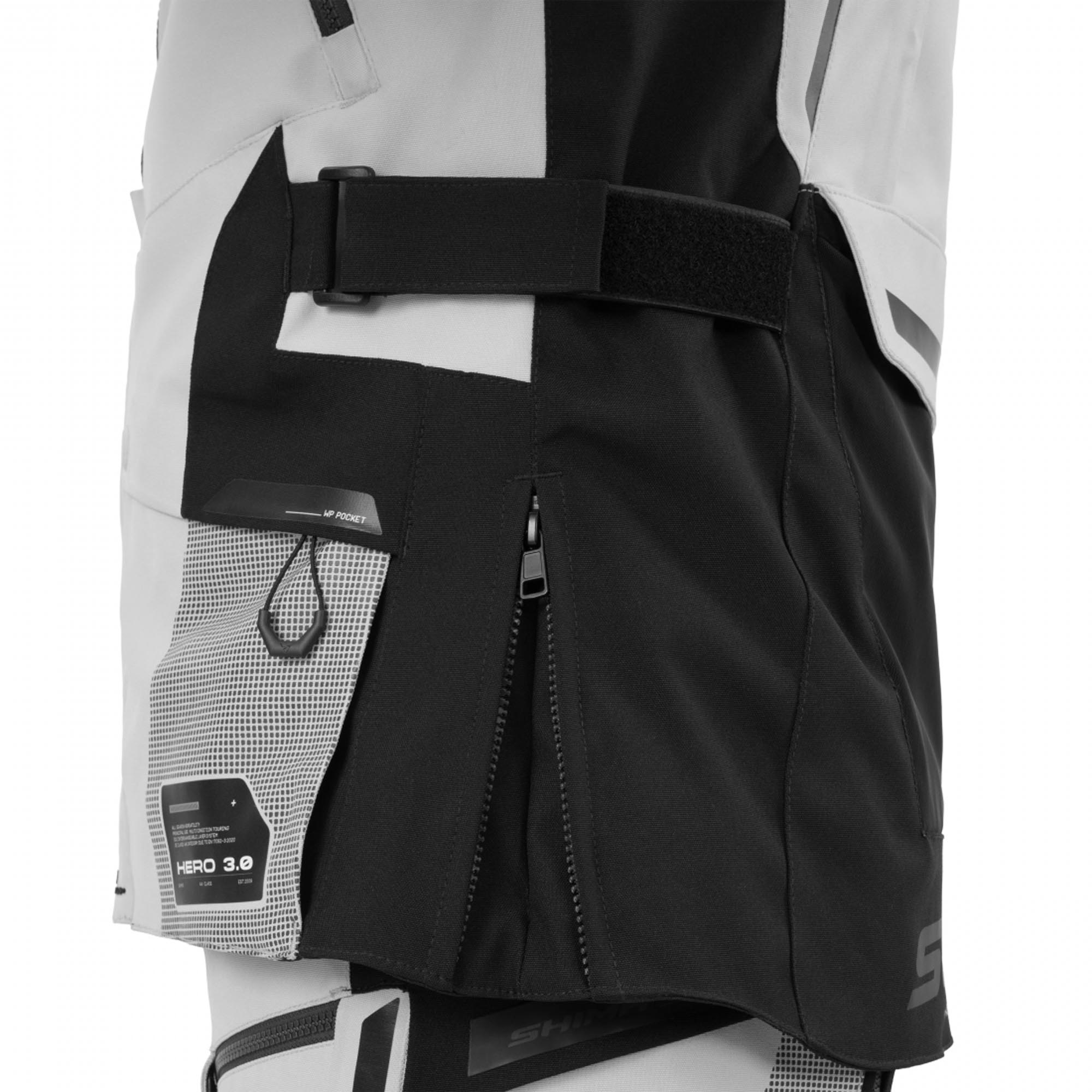 SHIMA Hero 3.0 Motorcycle Textile Jacket grey/black XL Figure 19