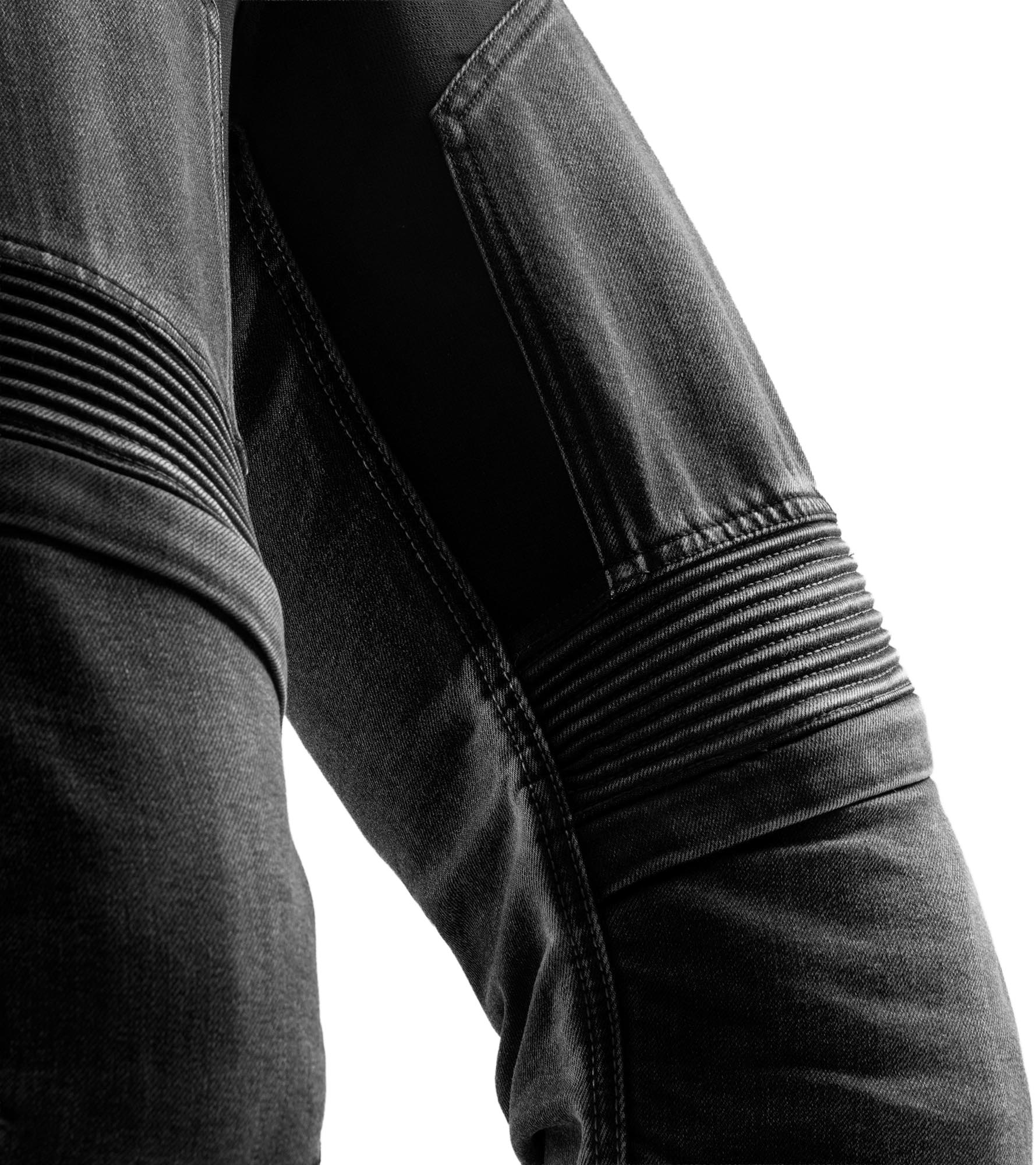 Rebelhorn Eagle 4 Regular Fit Motorcycle Jeans black washed out 36/34 Figure 6