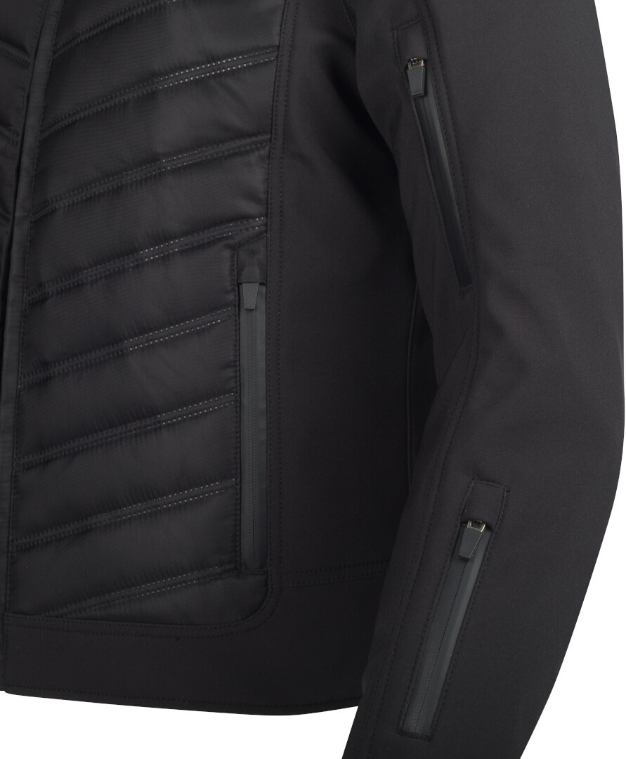 Segura Natcho 2 Motorcykel Textil Jacka svart/gul S Figur 5