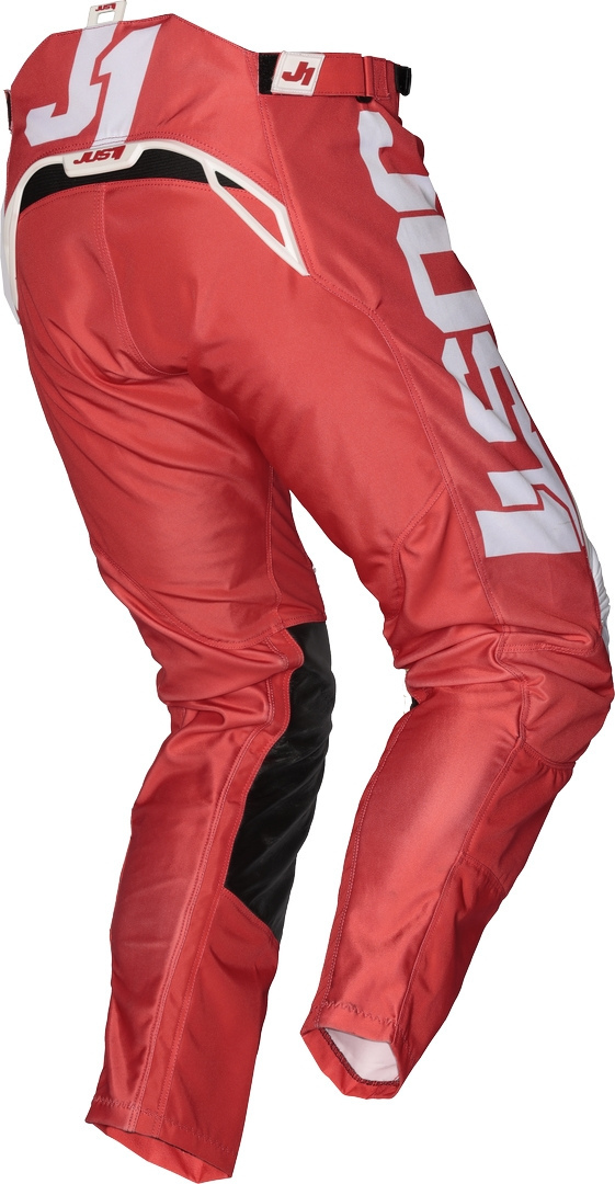 Just1 J-Force Terra Pantaloni Motocross Rosso/Bianco 44 Figura 2
