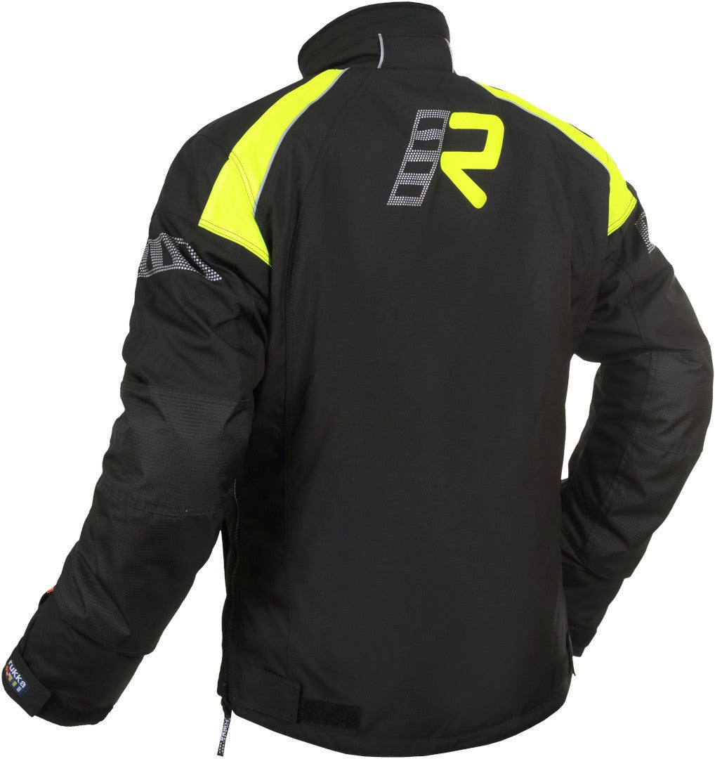 Rukka Herm Gore-Tex Motorfiets textiel jas Zwart/Geel 50 Figuur 2