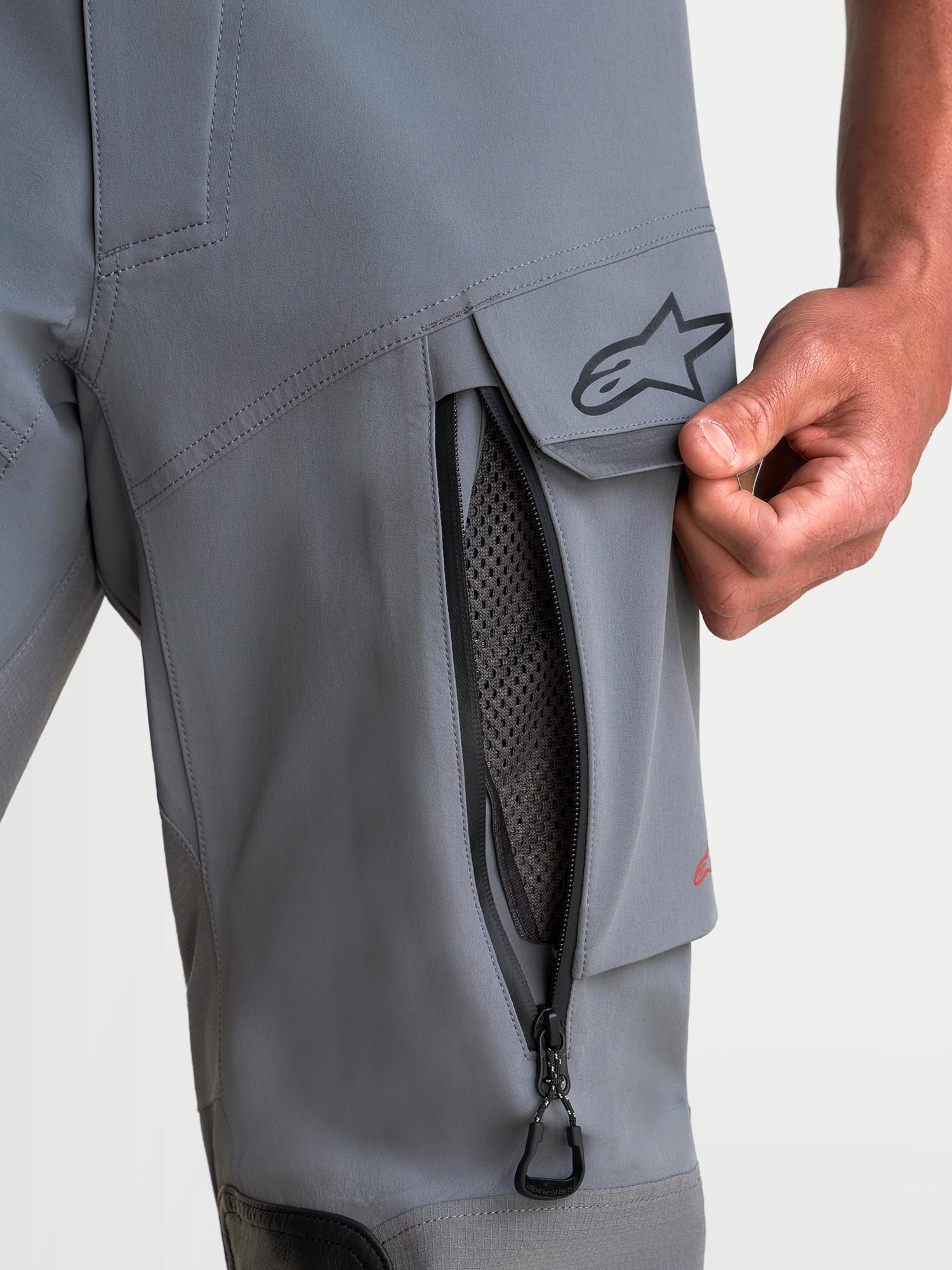 Alpinestars Maxdura Drystar XF waterproof Motorcycle Textile Pants grey/black 3XL Figure 11
