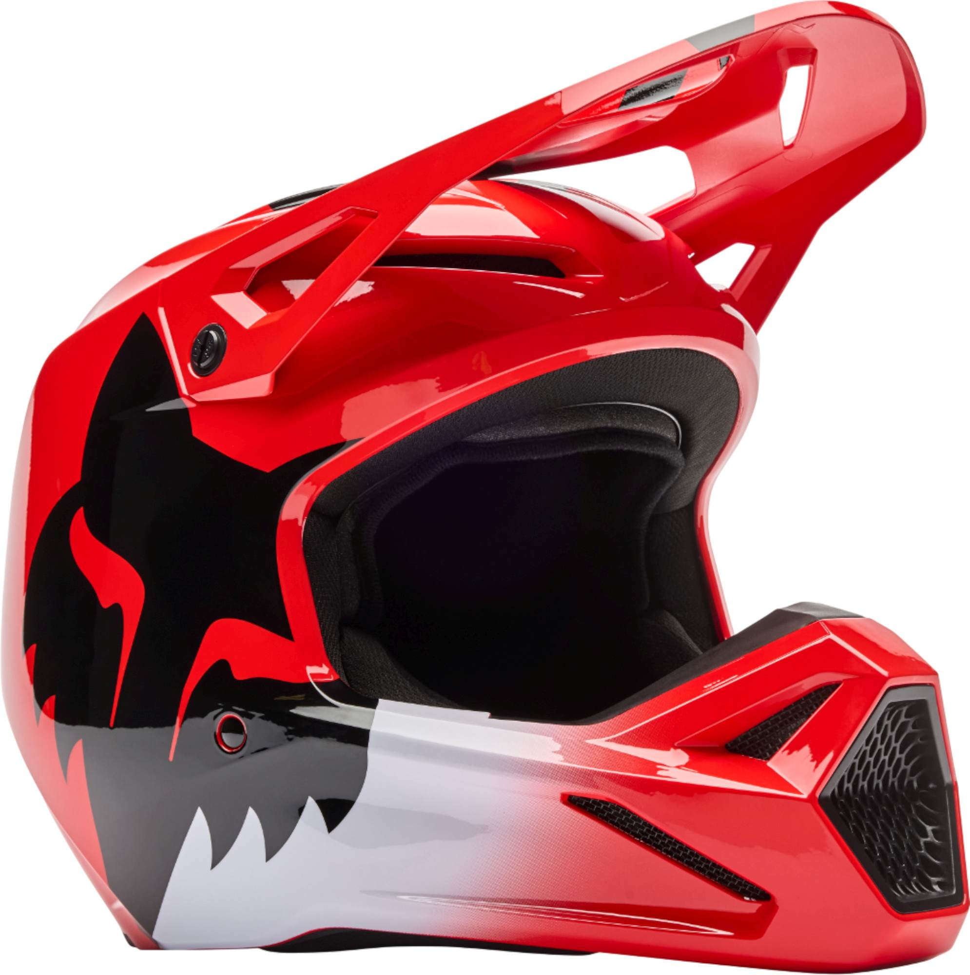 FOX V1 Shield Motocross Helm rot L (59/60) Abbildung 1