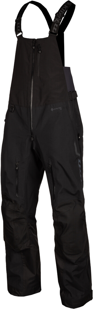 Klim Togwotee 2022 Pantaloni de bib pentru snowmobil negru Short XXL Figura 1
