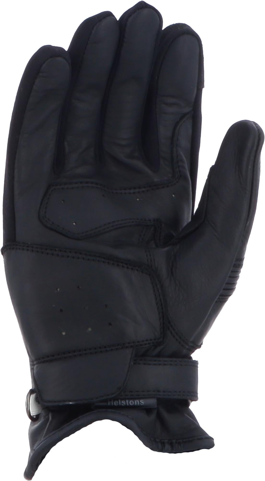 Helstons Benson Evo Motorcykelhandsker Sort M Figur 2