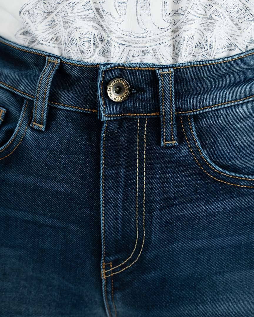 Rokker Rokkertech High Waist Dames motorfiets Jeans 38 L30 Figuur 5