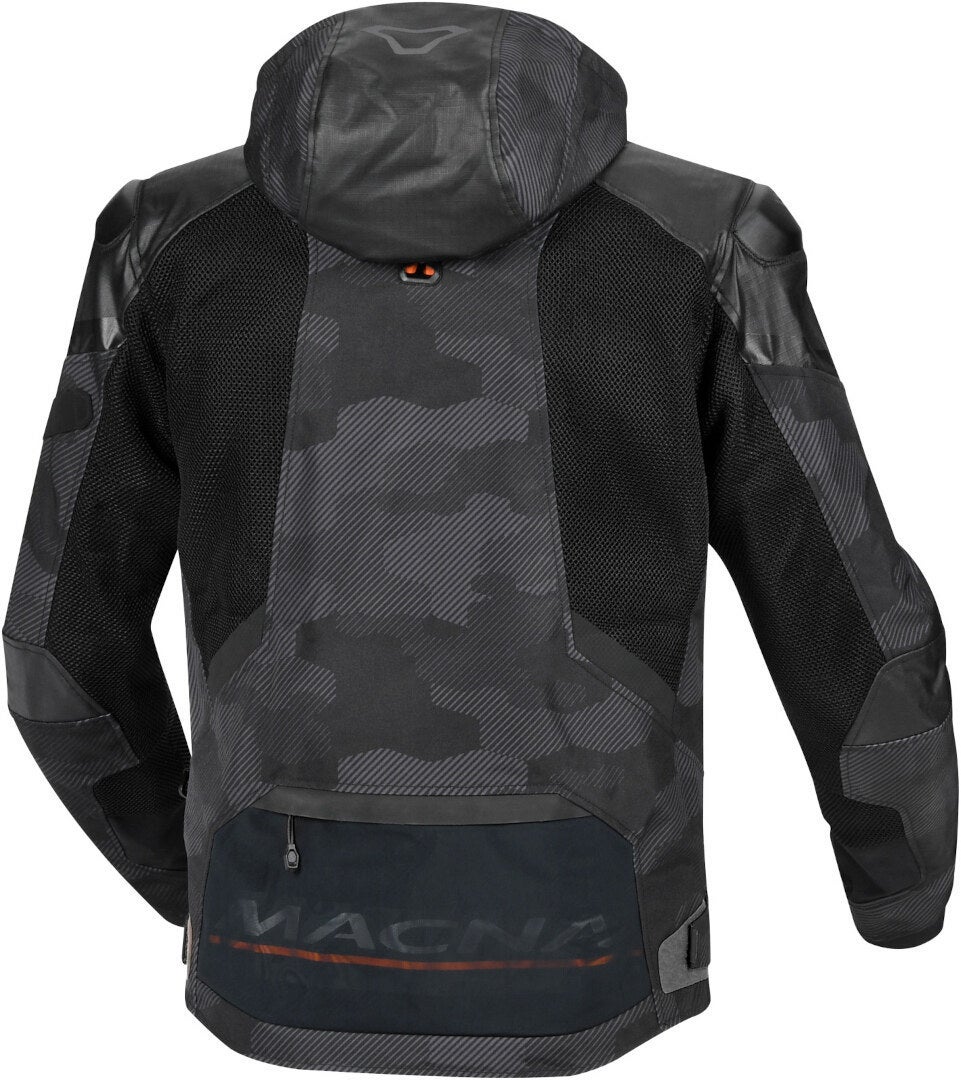 Macna Bradical Camo veste textile de moto imperméable noir/camouflage 3XL Figure 2